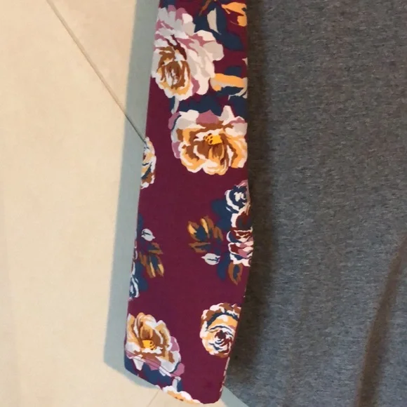 Matilda Jane Long Sleeve Shirt with Flower Pattern on Sleeves Size L - Picture 3 of 5